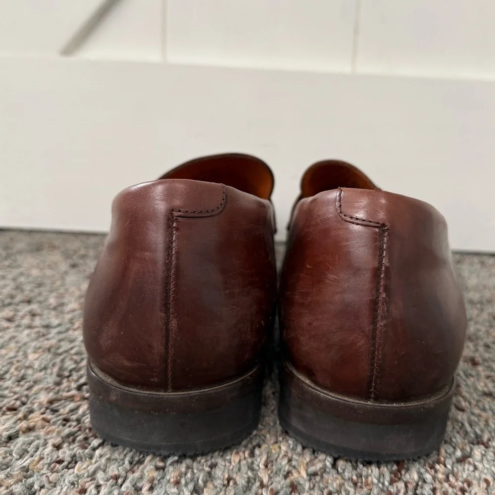 WOLF AND SHEPHERD Mens maple ringer Loafers US 8 Casual Dress Shoes